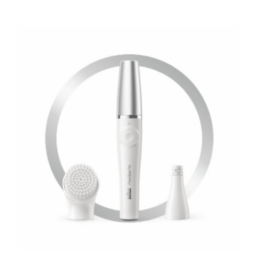Braun FaceSpa Pro FE 2-in-1 Facial Epilator & Cleansing Brush System
